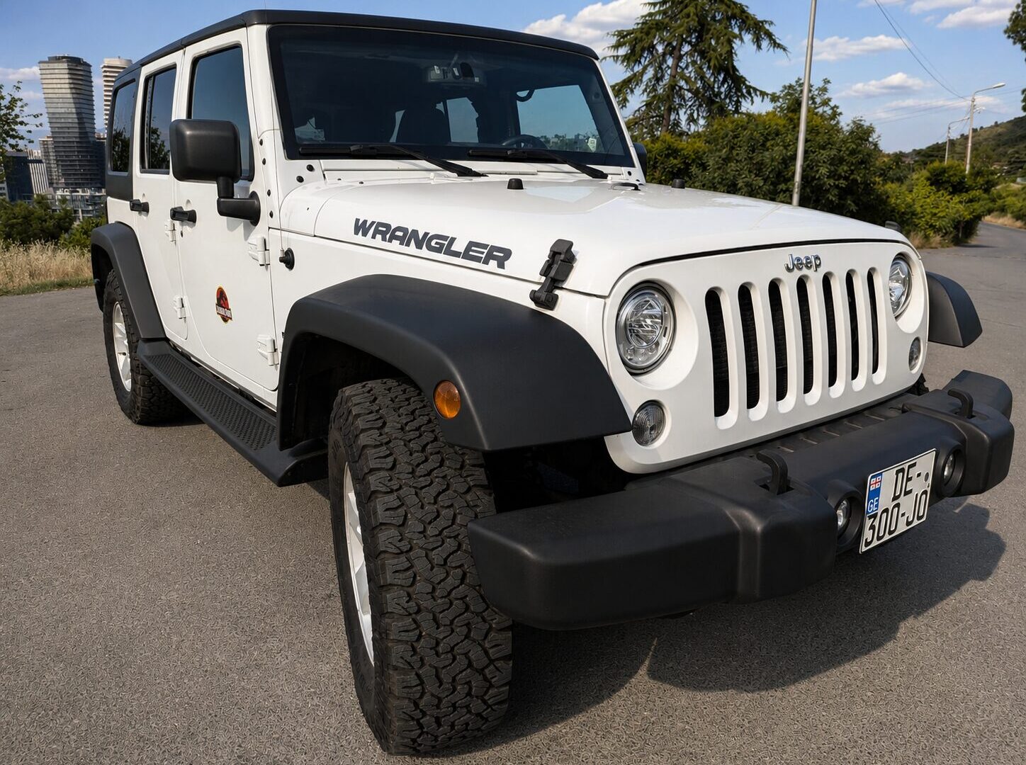 Jeep Wrangler 2017 White Sport