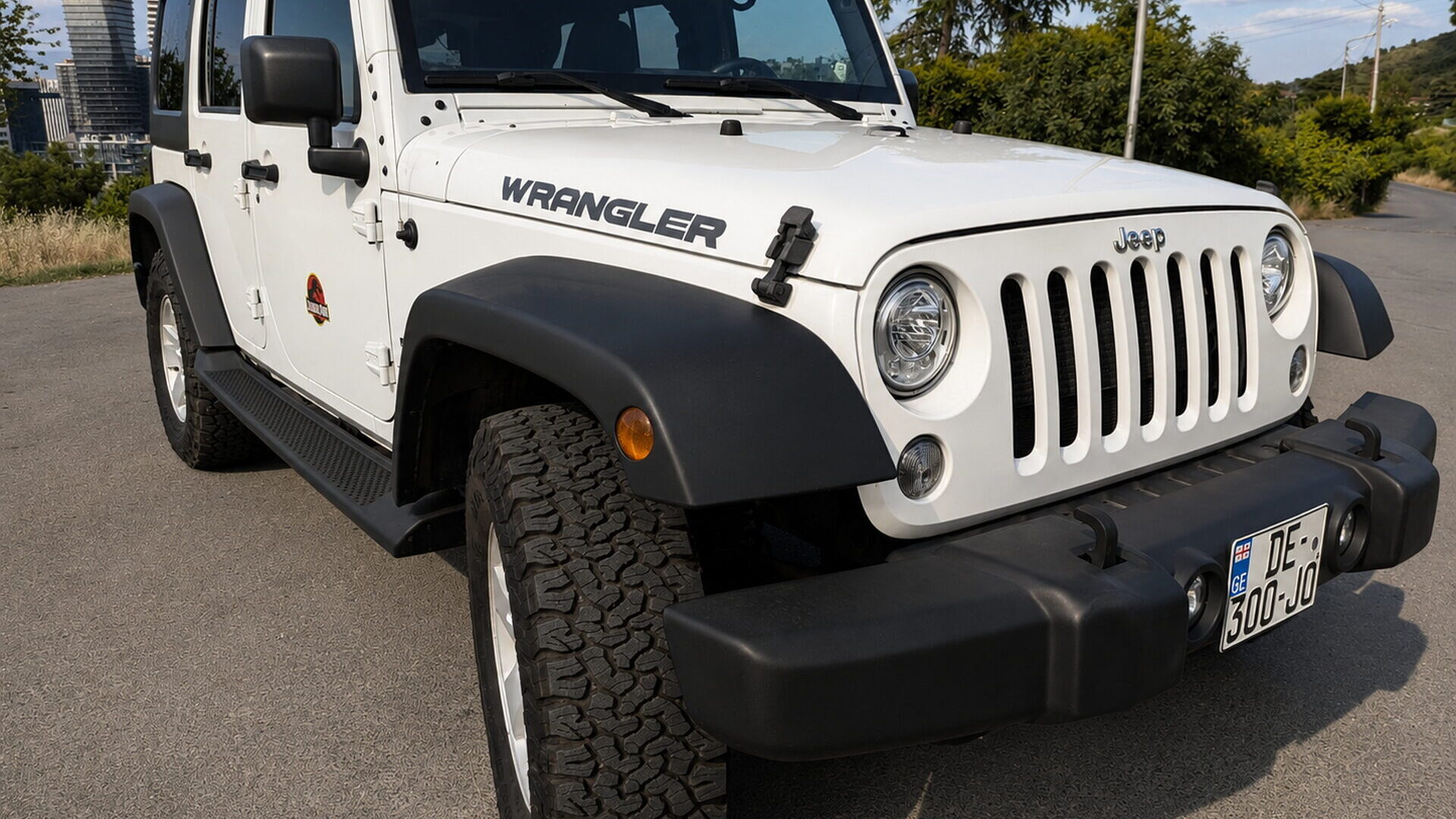 Jeep Wrangler 2017 White Sport