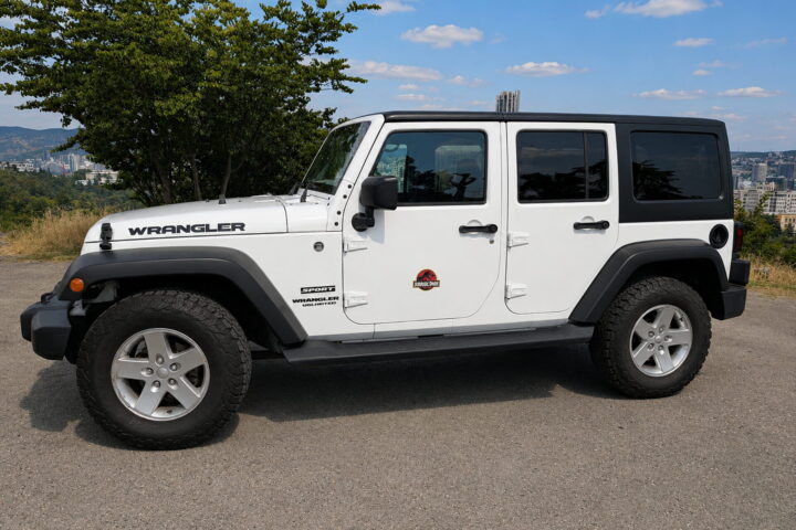 Jeep Wrangler 2017 White Sport